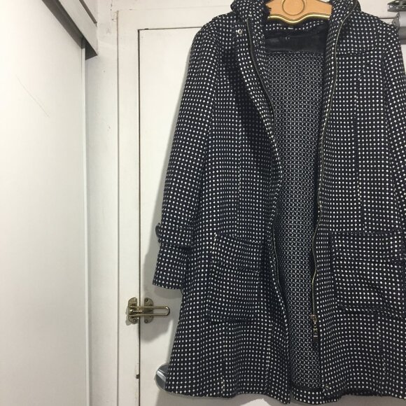 VINTAGE ROUGE PAR POLKA DOT PRINT JACKETS SIZE L - Picture 2 of 9